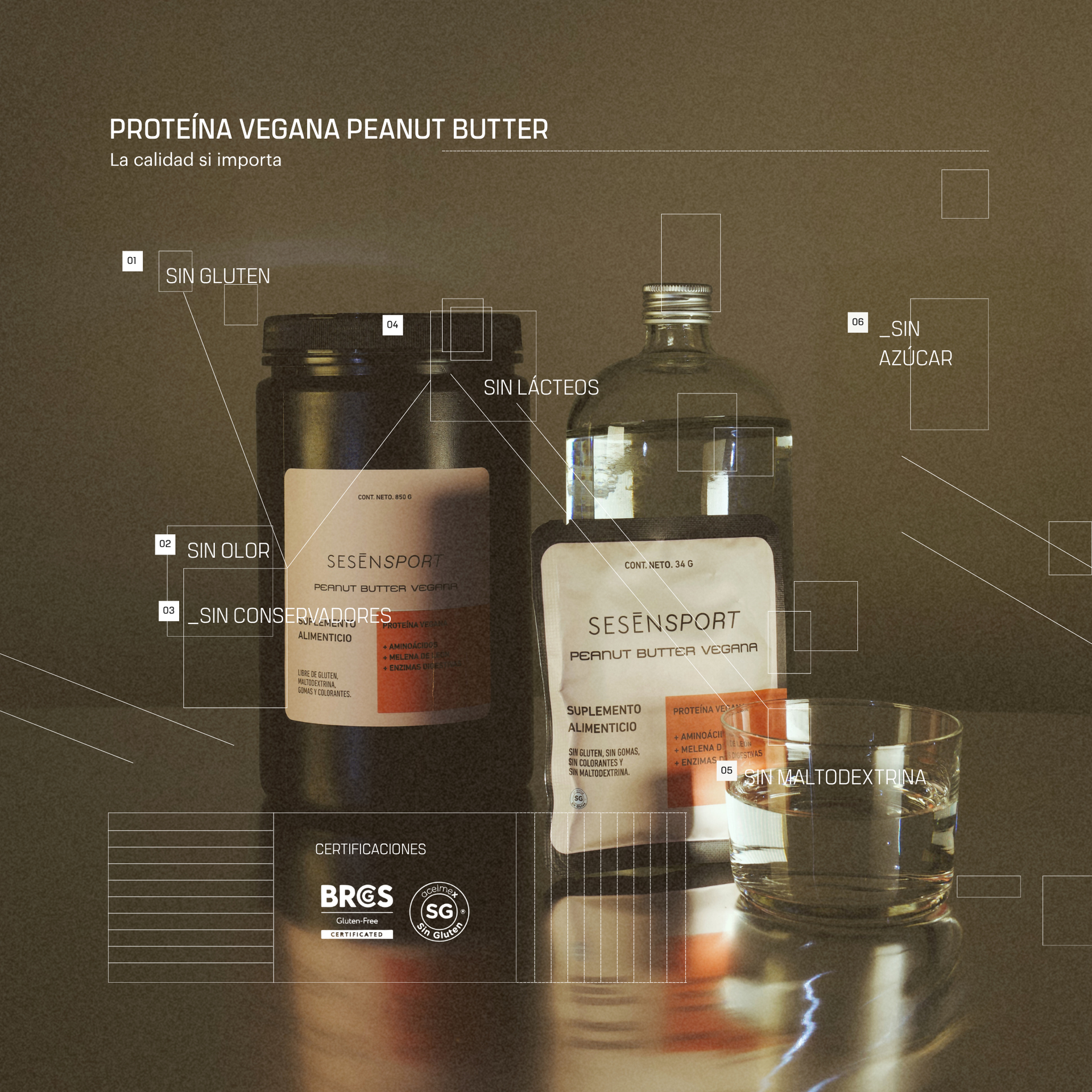 Proteína Peanut Butter / Vegana